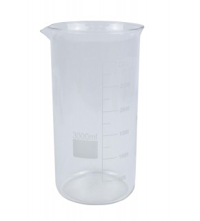 Cam Beher Glas 3000Ml Uzun Form