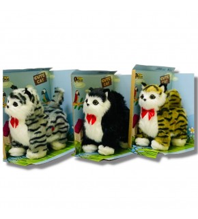 Can Oyuncak Sesli Sensörlü Kedi 5231