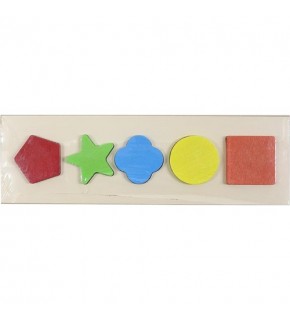 Can Toys Ahşap Eğitici Bultak Geo. 9x27cm  PR-146