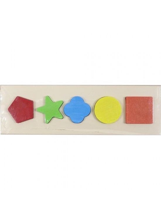 Can Toys Ahşap Eğitici Bultak Geo. 9x27cm  PR-146