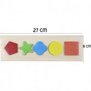 Can Toys Ahşap Eğitici Bultak Geo. 9x27cm  PR-146