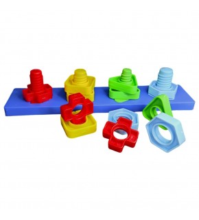 Can Toys Kutuda Cıvata Somun Dizme Seti HC1037