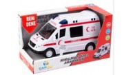 Canali Toys Işıklı Sesli Pilli Ambulans Canali Toys Işıklı Sesli Pilli Ambulans