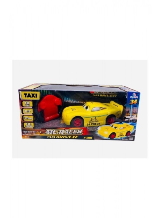 Canali Toys Kumandalı Taksi Araba Cnl-1914C-2