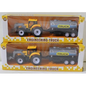 Canem Oyuncak Çekbırak İş Makinesi Traktörleri Kutulu 9985-4A