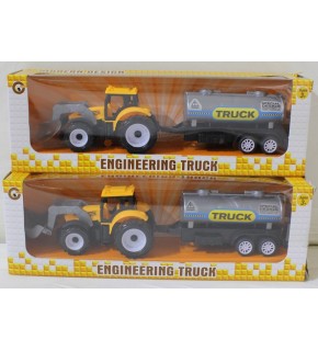 Canem Oyuncak Çekbırak İş Makinesi Traktörleri Kutulu 9985-4A