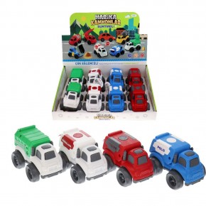 Canem Display Sürtmeli  Harika Kamyonlar CNM21 (1 Adet)