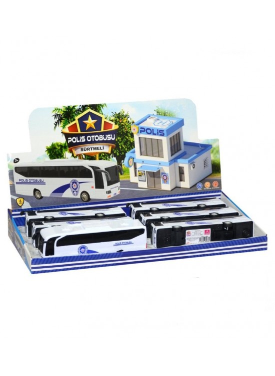 Canem Display Sürtmeli Polis Otobüsü CNM29