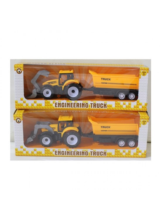 Canem Oyuncak Çekbırak İş Makinesi Traktörleri Kutulu 9985-5A Canem Oyuncak Çekbırak İş Makinesi Traktörleri Kutulu 9985-5A