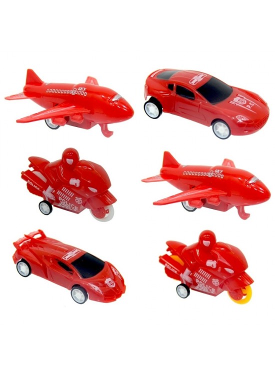Canem Oyuncak Çekbırak İtfaiye Seti 6 lı Kutulu Dsp.899-70G