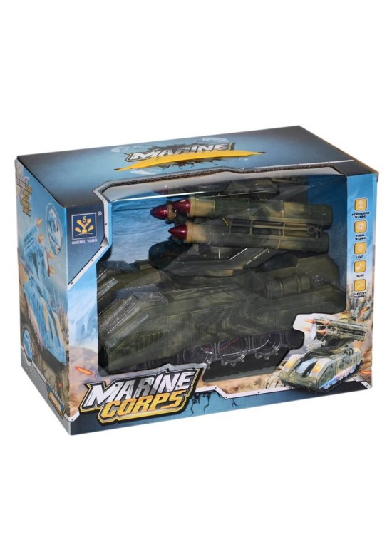 Canem Oyuncak Pilli Tank Savar 2 Renk 373-33A