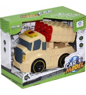 Canem Oyuncak Sürtmeli Sesli Işıklı Askeri Araçlar 8899-5A