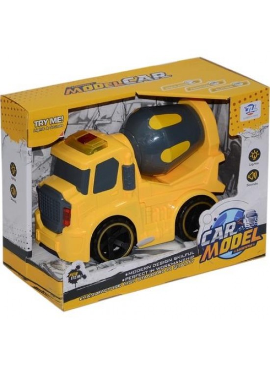 Canem Oyuncak Sürtmeli Sesli Işıklı İş Makinaları 24 8899-1A