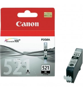 Canon CLI-521BK Black Siyah Mürekkep Kartuş MP260-540-550-560-620-630 MX860-870