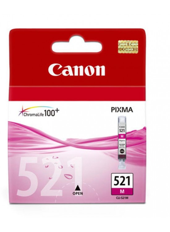 Canon CLI-521M Magenta Kırmızı Mürekkep Kartuş MP260-540-550-560-620-630 MX860-870 Canon CLI-521M Magenta Kırmızı Mürekkep Kartuş MP260-540-550-560-620-630 MX860-870
