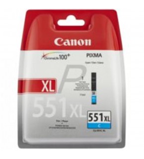 Canon CLI-551XL C Cyan Mavi Yüksek Kapasiteli Mürekkep Kartuş IP7250 MX925