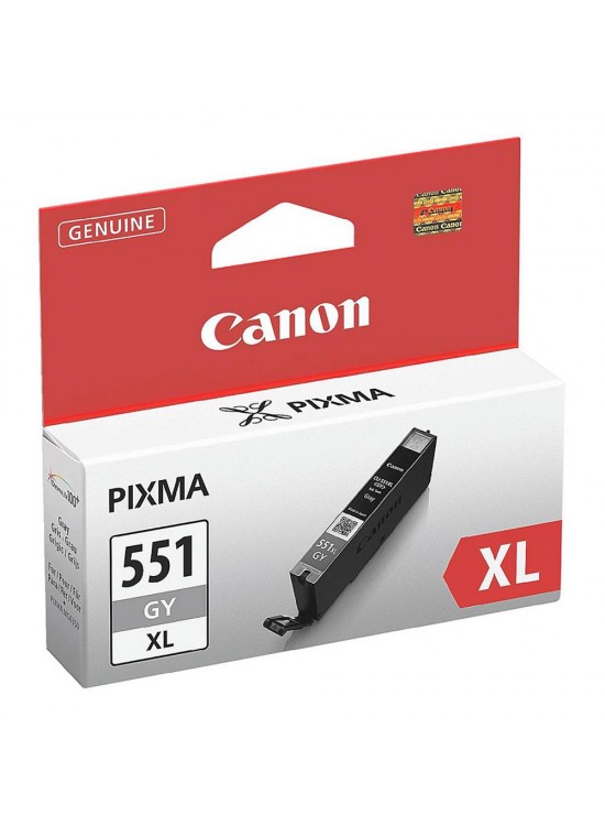 Canon CLI-551XL GY Gray Gri Yüksek Kapasiteli Mürekkep Kartuş IP7250 MX925 Canon CLI-551XL GY Gray Gri Yüksek Kapasiteli Mürekkep Kartuş IP7250 MX925