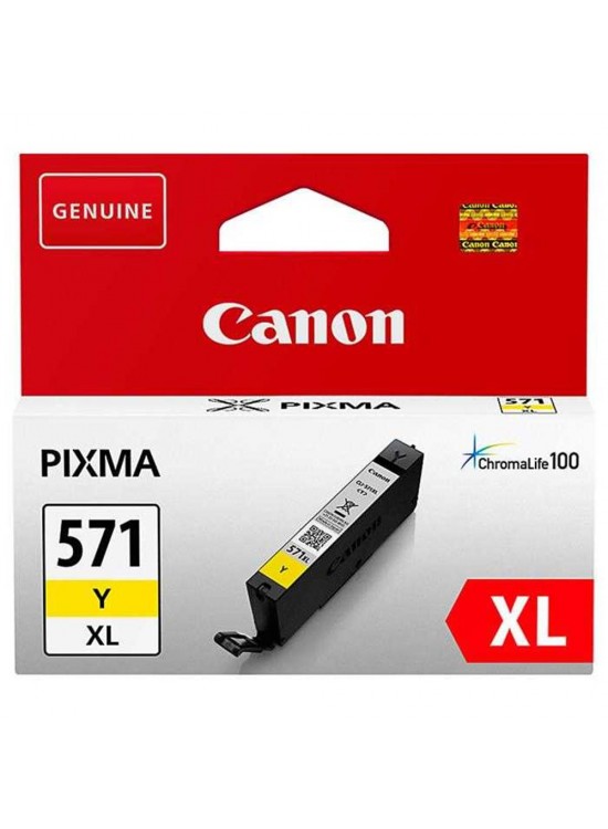 Canon CLI-571XL Y Yellow Sarı Yüksek Kapasiteli Mürekkep Kartuş TS5050-9050 Canon CLI-571XL Y Yellow Sarı Yüksek Kapasiteli Mürekkep Kartuş TS5050-9050