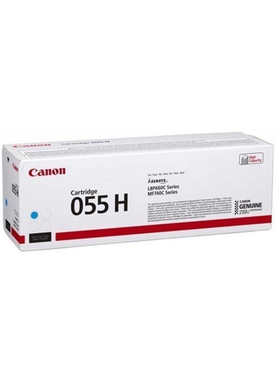 Canon CRG-055H C Cyan Mavi Yüksek Kapasite Toner M745