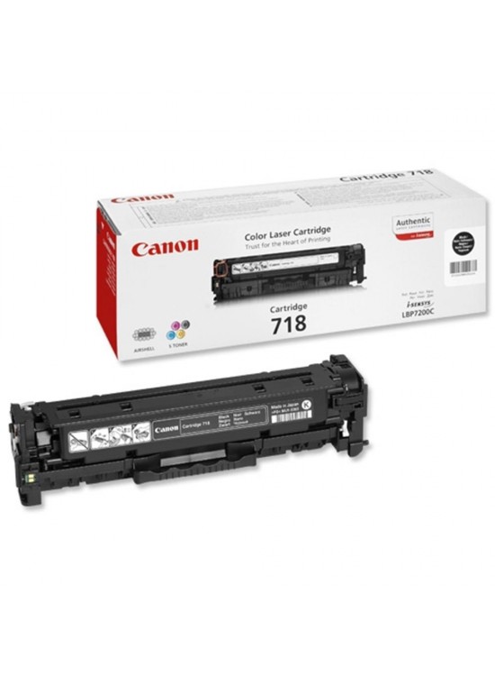 Canon CRG-718BK Black Siyah Toner MF728-729 MFC8350-8580 LBP7210