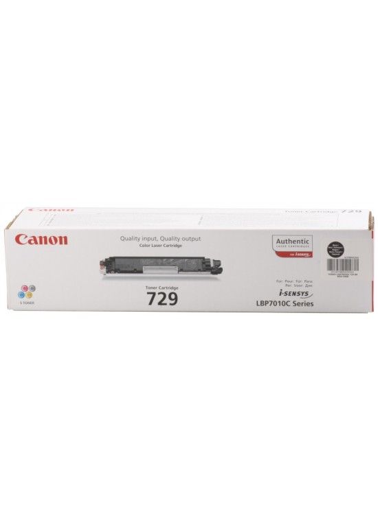 Canon CRG-729BK Black Siyah 1.200 Sayfa Toner LBP7010-7018