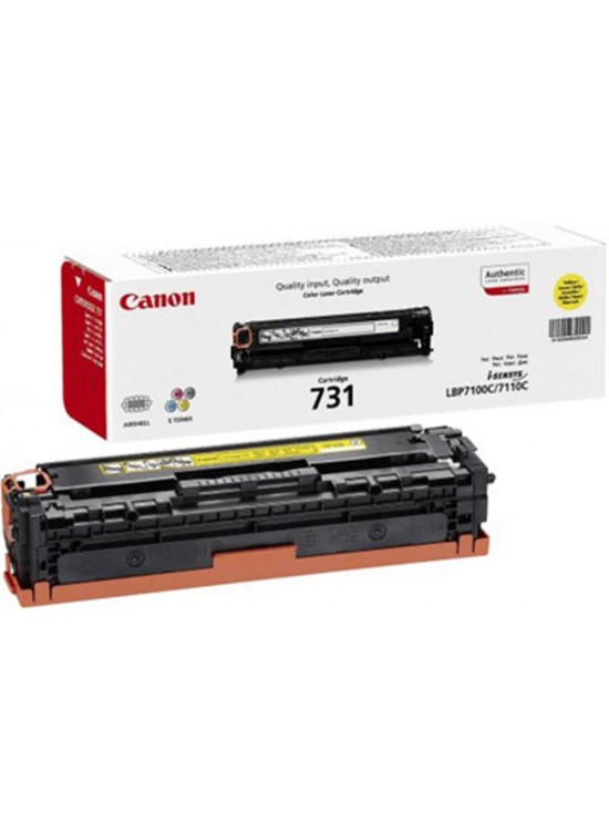 Canon CRG-731Y Yellow Sarı 1.500 Sayfa Toner LBP7110 MF628-8230-8280