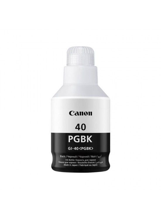 Canon GI-40BK Black Siyah Şişe Mürekkep G6040-G5040 Canon GI-40BK Black Siyah Şişe Mürekkep G6040-G5040