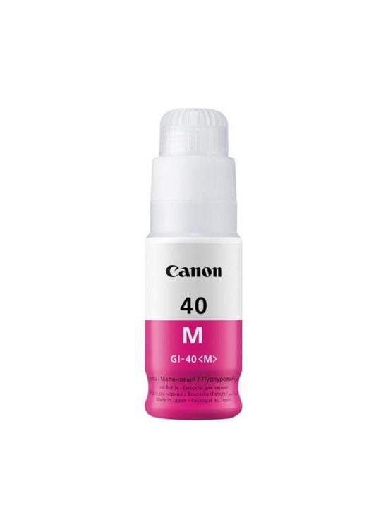 Canon GI-40M Magenta Kırmızı Şişe Mürekkep G6040-G5040 Canon GI-40M Magenta Kırmızı Şişe Mürekkep G6040-G5040