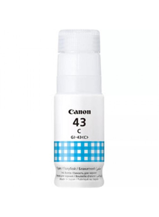 Canon GI-43C Cyan Mavi Şişe Mürekkep G540-G640