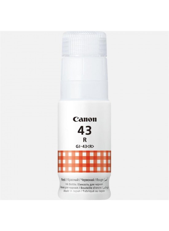 Canon GI-43R Red Kırmızı Şişe Mürekkep G540-G640