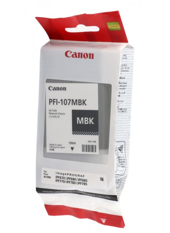 Canon PFI-710MBK Matte Black Mat Siyah Plotter Kartuş
