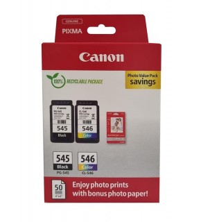 Canon PG-545 CL-546 Photo Value 2'li Mürekkep Kartuş