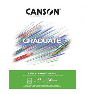 Canson Çizim Bloğu Graduate Dessın Beyaz 30 Syf A3 160 GR