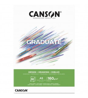 Canson Çizim Bloğu Graduate Dessın Beyaz 30 Syf A5 160 GR
