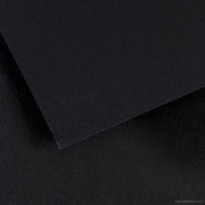 Canson Fon Kartonu (Dokulu) Mı-Teıntes 50x65 160 gr 425 Black (Siyah) 31036S123 (1 Adet)