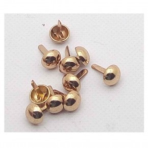 Çanta Aksesuar 10Lu Light Gold Kabara Yuvarlak Model