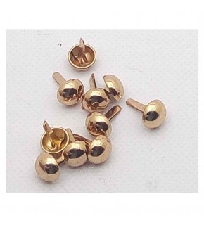 Çanta Aksesuar 10Lu Light Gold Kabara Yuvarlak Model