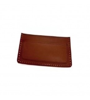 Çanta Aksesuar 22x11 cm Taba  Renk Suni Deri Cep