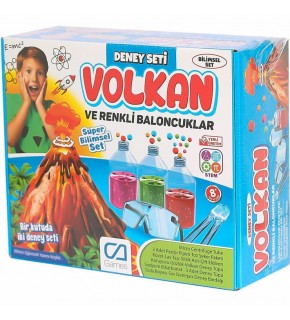 Capls Volkan Ve Baloncuklar Deney Seti 5217