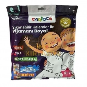 Carioca Boyanabilir Pijama-Keçeli Kalem 6-7 Yaş Ln-80013