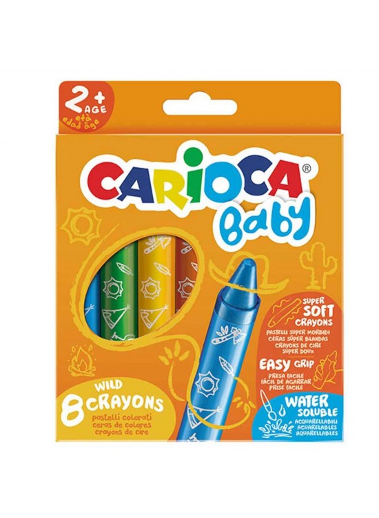 Carioca Pastel Boya Bebek 8 Li 2+Yaş 42892 Carioca Pastel Boya Bebek 8 Li 2+Yaş 42892