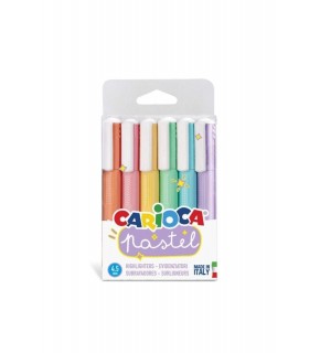 Carioca Fosforlu Kalem Pastel 6 Lı 43033