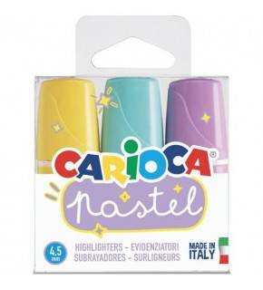 Carioca Fosforlu Kalem Mini Pastel 3 Lü 43168