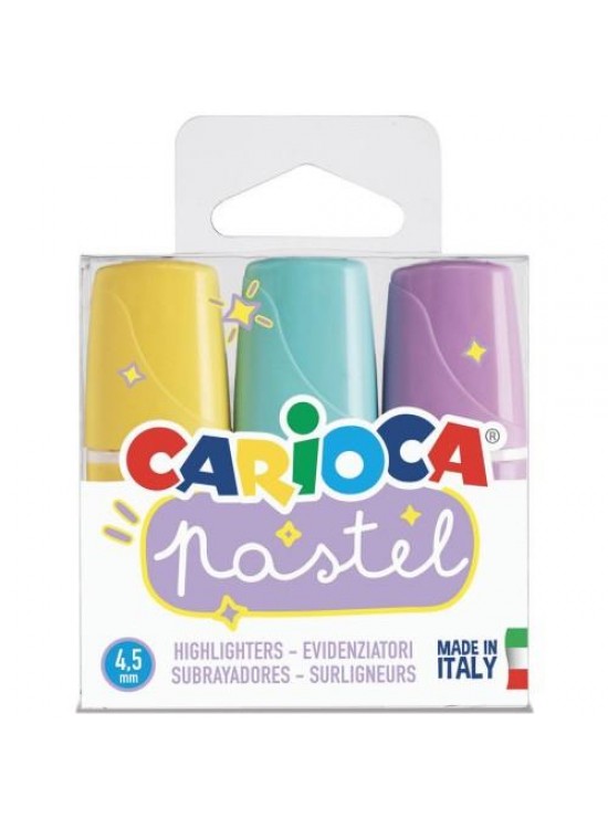 Carioca Fosforlu Kalem Mini Pastel 3 Lü 43168 Carioca Fosforlu Kalem Mini Pastel 3 Lü 43168