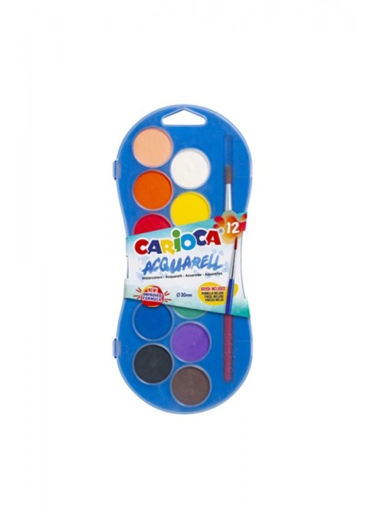 Carioca Sulu Boya 30 MM 12 Li 42404