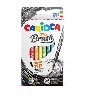 Carioca Super Brush Keçeli Boya Kalemi 10 Lu