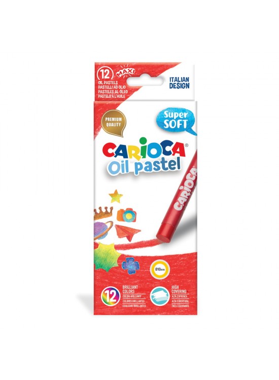 Carioca Yağlı Pastel Boya 12 Li 43277 Carioca Yağlı Pastel Boya 12 Li 43277