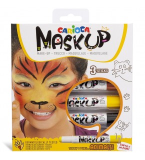 Carioca Yüz Boyası 6 GR 3 Renk Anımals 43048