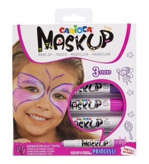 Carioca Yüz Boyası 6 GR 3 Renk Princess 43049