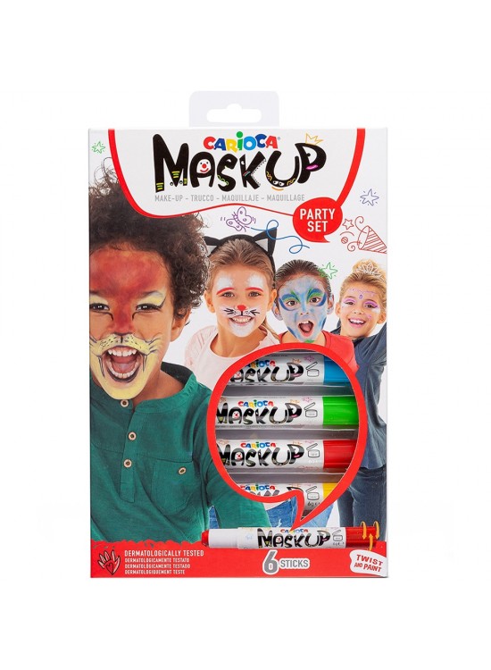 Carioca Yüz Boyası 6 GR 6 Renk 43052 Carioca Yüz Boyası 6 GR 6 Renk 43052